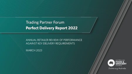 Trading Partner Forum: Perfect Delivery Report 2022